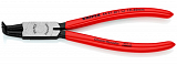 Щипці для внутрішніх стопорних кілець в отворах під кутом 90° Knipex L=170 мм (44 21 J21)