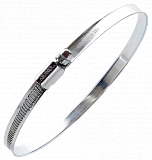 Хомут черв'ячний оцинкований W1 10-16мм (50 шт) Apro (HCО-02)