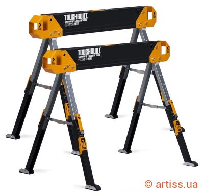Фото козли будівельні складні (комплект 2 шт) toughbuilt tb-c650-2