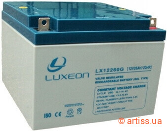 Фото аккумулятор для ups luxeon lx 12-26 mg