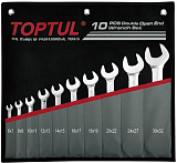 Набір ключів ріжкових Toptul 6-32 мм 10 од. (GPCJ1001)