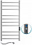 3) - Фото полотенцесушитель электрический navin loft 500 х 1000 digital нерж