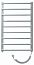Фото - 1. Купити Polywarm Afla ED 9/55 сушка для рушників електрична 1) - Фото рушникосушка polywarm afla ed 9/55