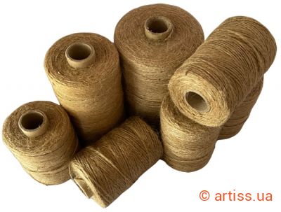 Фото шпагат джутовий 1 кг (від 5 кг) дубкан