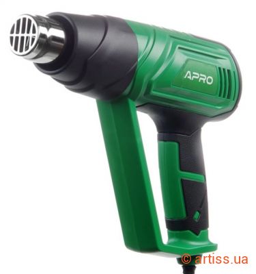 Фото фен будівельний apro hg-2000 e  899245