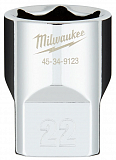 Головка Milwaukee 1/2" 22мм 6-ти гранна (4932480020)