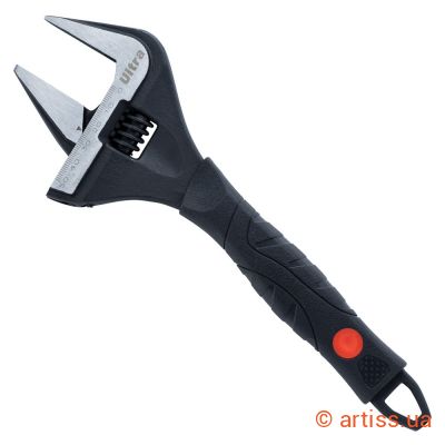 Фото ключ розвідний з тонкими губками (0-50мм) l=255мм ultra (4100132)