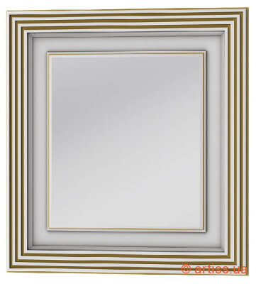 Фото зеркало botticelli treviso тm-80 белый медь