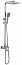 Фото - 1. Купити Lidz Kubis 1030 на три споживачі (з виливом) (k35) LDKUB1030NKS28538 Nickel душова система 1) - Фото душова система lidz kubis 1030 на три споживачі (з виливом) (k35) ldkub1030nks28538 nickel