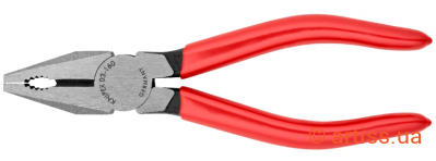 Купити Knipex комбіновані L=160 мм пасатижі Фото пасатижі комбіновані knipex l=160 мм (03 01 160)