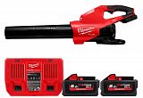 Повітродувка акумуляторна безщіткова з двома батареями Milwaukee M18 F2BL-802 (4933479988)