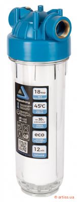 Придбати Aquastrong CP 10-2P 3/4" (CP-10234) фільтр Фото фільтр магістральний aquastrong cp 10-2p 3/4" (cp-10234)