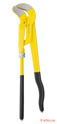 Фото кліщі трубні з s-подібним змиканням губок s-type 1-1/2" (0-48мм) sigma (4102421)