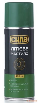 Купити Сила літієве 400мл мастило Фото літієве мастило 400мл сила (951511)
