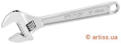 Фото ключ розвідний 10" stanley (0-29мм) l=250мм (stht13123-0)