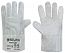 1) - Фото рукавиця крага без підкладки сіра коротка р10 heavy line seven