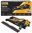 2) - Фото домкрат підкатний гідравлічний низькопрофільний 3т jcb tools  jcb-th33013