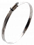 1) - Фото хомут черв'ячний нержавіючий w2 70-90мм (10 шт) apro (hcn-13)