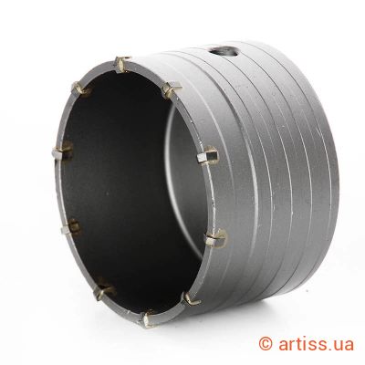 Фото свердло корончате по бетону ø 80 мм l70 мм apro (819011)