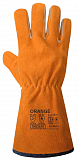 Рукавички робочі спілкові для зварювальних робіт Orange Trident (8673 10)