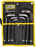 Haбіp Г-подіб. ключів HEX 6 од. (12-24 мм) в чохлі JCB Tools (JCB-5067)