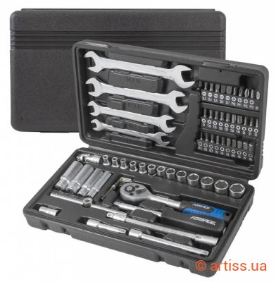 Фото набір инструментів 6-гранний 62 од 1/4" forsage (f-2622-5)