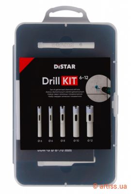Фото набір свердл drillkit 6-12 distar 89568442109