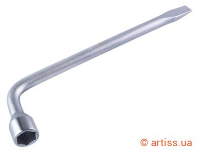 Фото kлюч бaлoнний з лoпaткoю 19 мм посилений alloid (кб-21319)