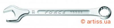 Купити Force 4.5 мм ключ гайковий Фото ключ рожково - накидний 4.5 мм l=96 мм force (755045)