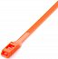 1) - Фото стяжка нейлонова кабельна з низьким профілем замку 8x400 помаранчева apro (ctlc-2012)