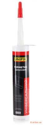 Купити Unifix акриловий 280 мл Прозорий герметик акриловий Фото герметик акриловий 280 мл unifix прозорий (951273)