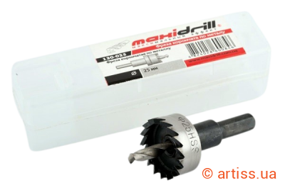 Фото свердло корончате по металу ø 32 мм maxidrill (130-032)