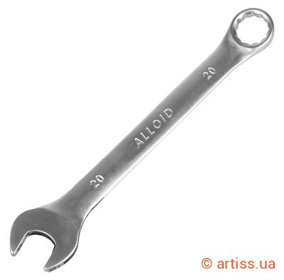 Фото ключ комбінований 20 мм alloid (к-2005-20)