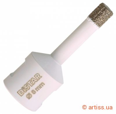 Фото свердло алмазне 8мм ddr-v 08x30xm14 keramik pro distar 89568442065