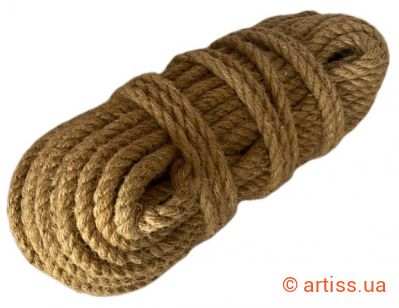 Фото канат джутовий 18 мм (від 50м) дубкан