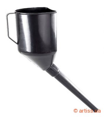 Фото лійка пластикова автомобільна вигнута carlife cwc-b