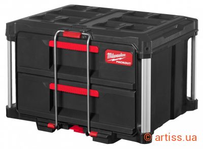 Купити Milwaukee 2+1 для інструменту ящик Фото ящик 2+1 для інструменту milwaukee packout (4932493190)