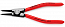 2) - Фото щипці для зовнішніх стопорних кілець knipex l=140 мм (46 11 a1)