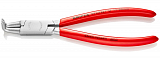Щипці для внутрішніх стопорних кілець в отворах під кутом 90° Knipex L=170 мм (44 23 J21)
