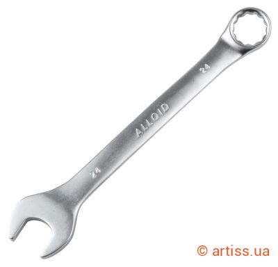 Фото ключ комбінований 24 мм alloid (к-2005-24)