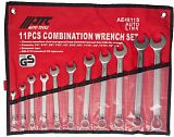 Набір ключів комбінованих дюймових 1/4"-7/8" 11 од. JTC (AE2426S)