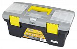 Скриня для інструментів з пластиковими замками знімні органайзери 12" 300х154х124 мм MasterTool 79-2812