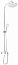 Фото - 1. Купити Lidz Latwa 1030 на три споживачі (з виливом) (k35) LDLAT1030WHI45427 White душова система 1) - Фото душова система універсальна lidz latwa 1030 на три споживачі (з виливом) (k35) ldlat1030whi45427 white