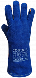 Краги для зварювання спілкові з бавовняною підкладкою Condor Trident (8675)