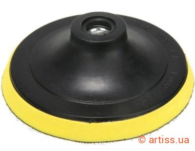 Фото шліфувальна підошва на липучці ø 125мм soft workman (53965)