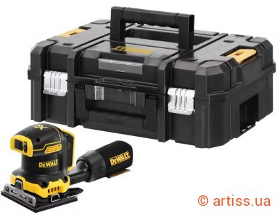 Придбати DeWalt DCW200N + валіза шліфмашинка вібраційна Фото шліфувальна машинка вібраційна акумуляторна dewalt dcw200nt