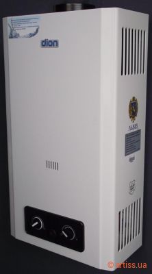 Купити DION JSD 12 LCD біла (преміум) колонка газова Фото газова колонка dion jsd 12 lcd біла (преміум)