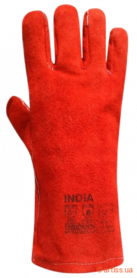Фото рукавички краги для зварювання india trident (8674)