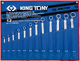 Набір накидних ключів King Tony 6-32 мм 12 од. кут 75° (1712MRN01)
