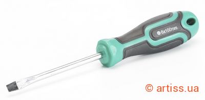 Фото викрутка шліцева sl6x100мм стандарт сила 300653